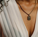 Roman Initial Necklace - Twelve 93